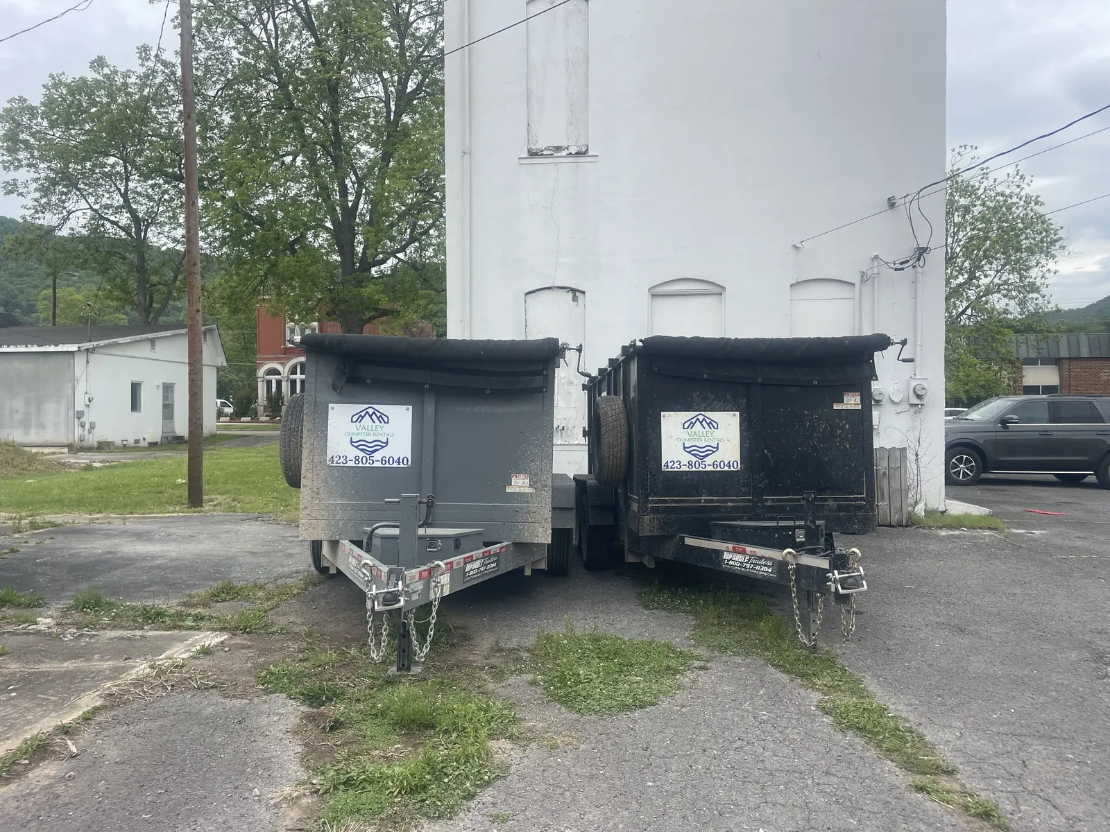 Valley Dumpster Rentals job-site photo
