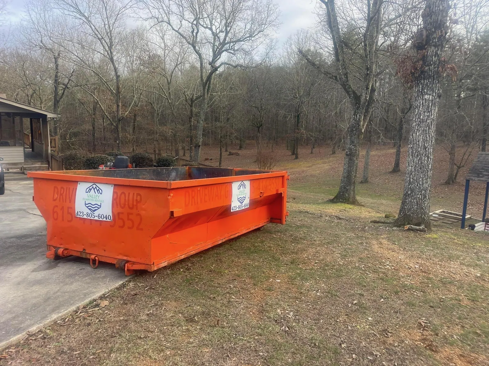 Valley Dumpster Rentals actual job-site photo 6