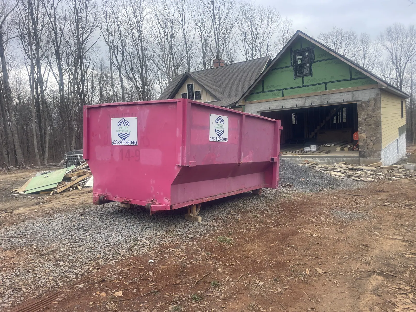 Valley Dumpster Rentals actual job-site photo 7
