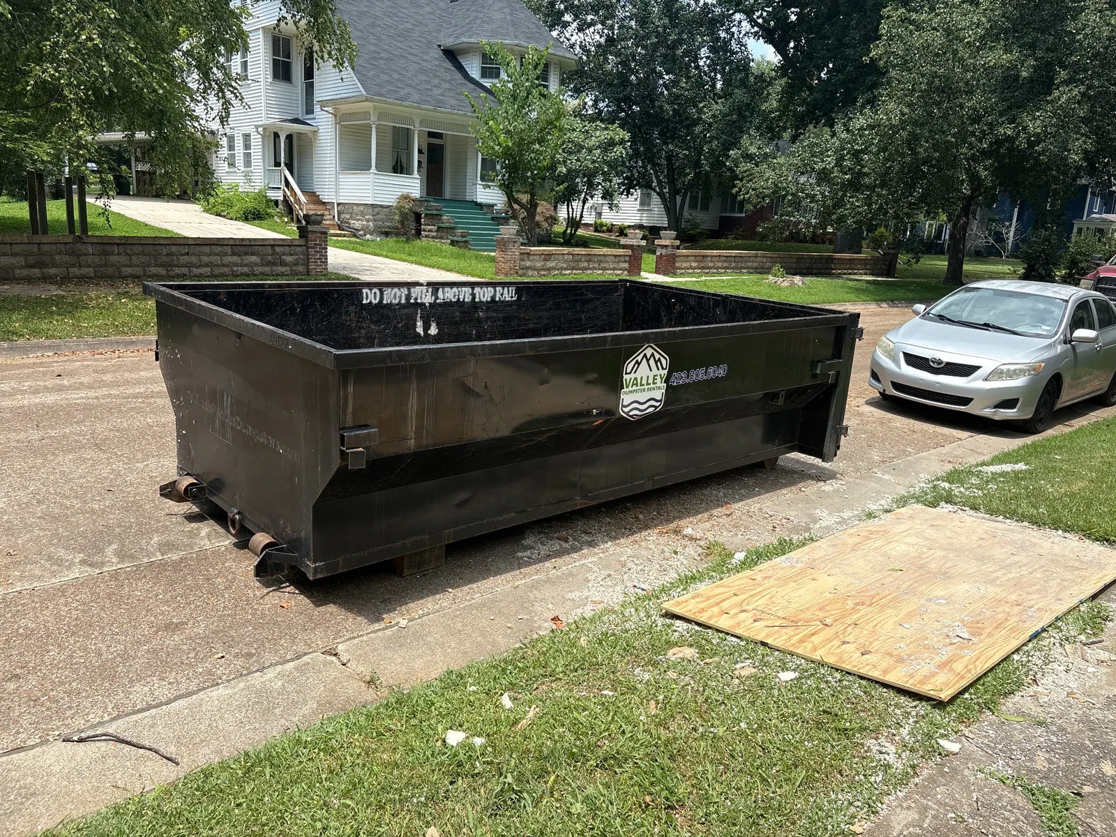 Valley Dumpster Rentals actual job-site photo 26