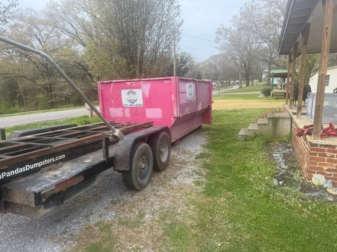 Valley Dumpster Rentals actual job-site photo 27