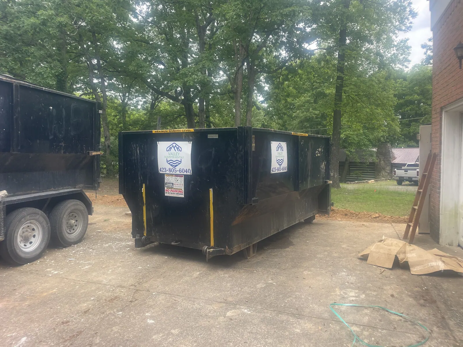 Valley Dumpster Rentals actual job-site photo 35
